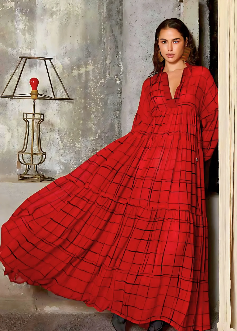 Alexa Dress Red
