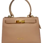 Pierre Cardin Leather Bag 1935 Dollaro Pink